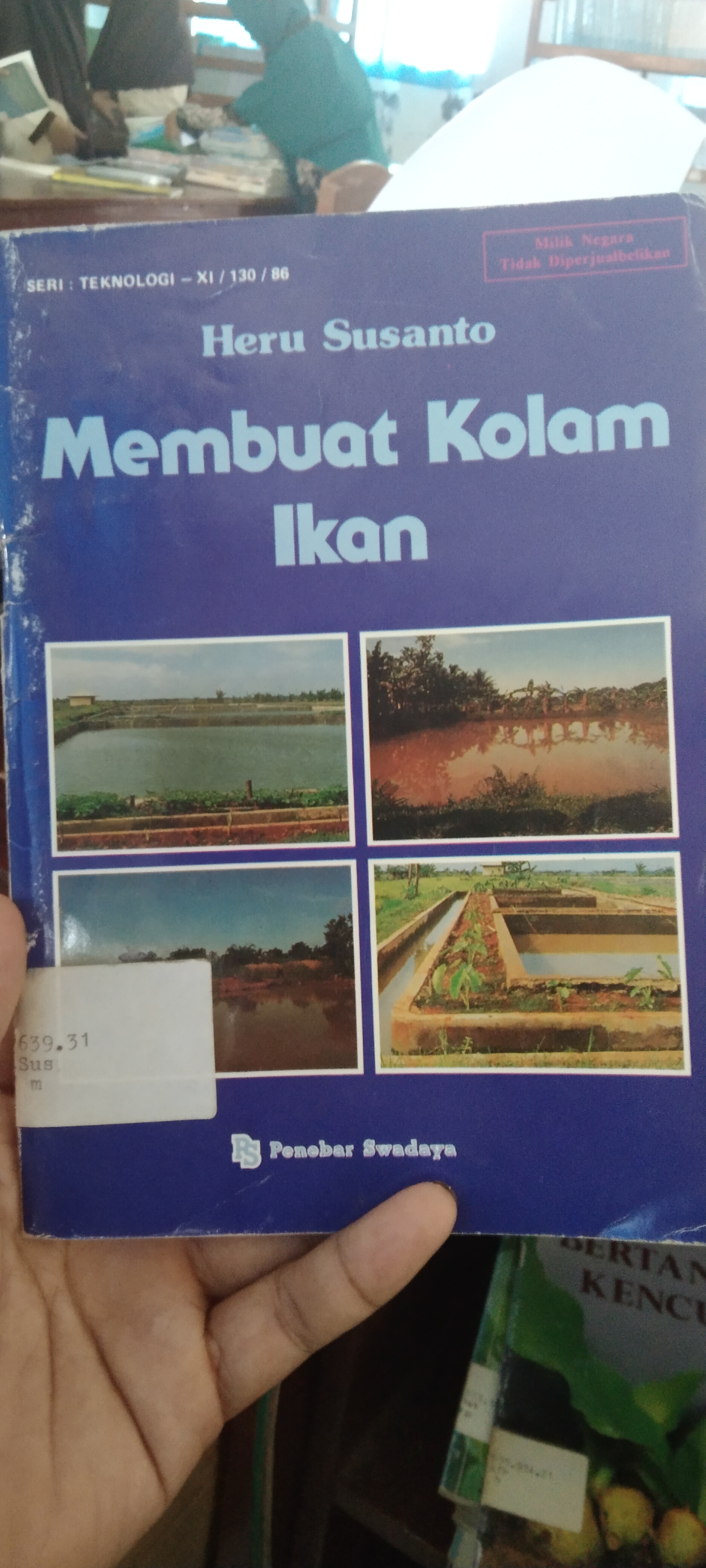Membuat Kolam Ikan